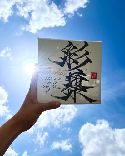 【葉】がつく名女の子の名前彩葉ちゃん