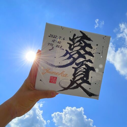 【夏】がつく女の子の名前夢夏ちゃん